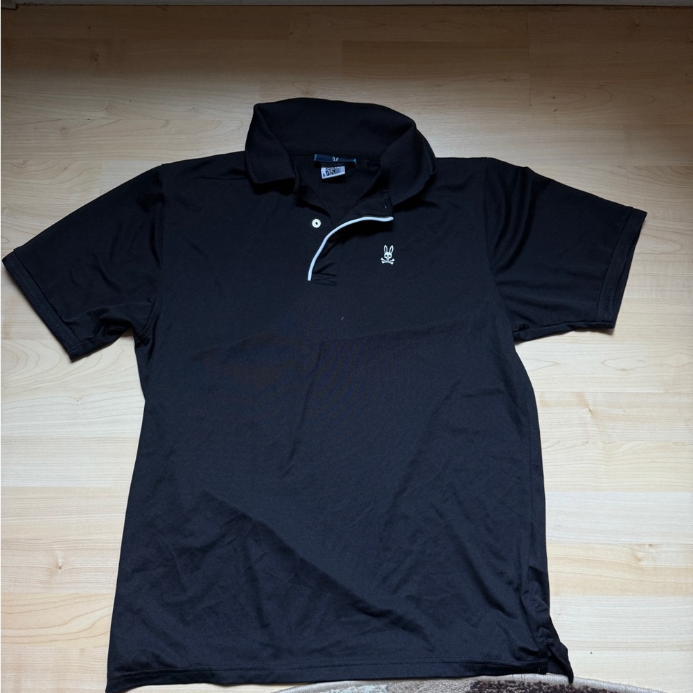 Black Psychobunny polo